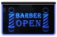 Cuadro decoraci�n de la peluquer�a